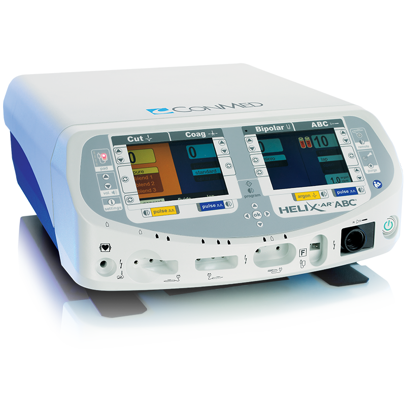 Generador electroquirúrgico HelixAR™ con tecnología ABC<sup>®</sup>