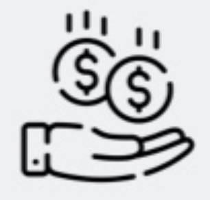 Efectivo en costos icon